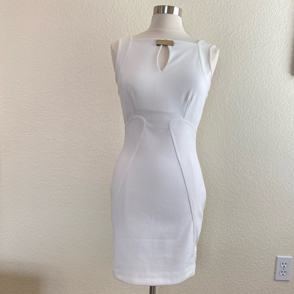 White Laundry Dress